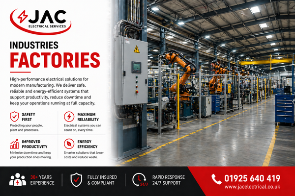JAC Electrical Services commercial electrical engineering and maintenance image