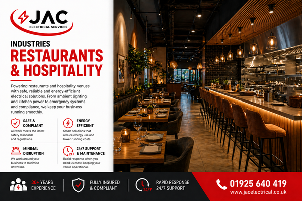 JAC Electrical Services commercial electrical engineering and maintenance image