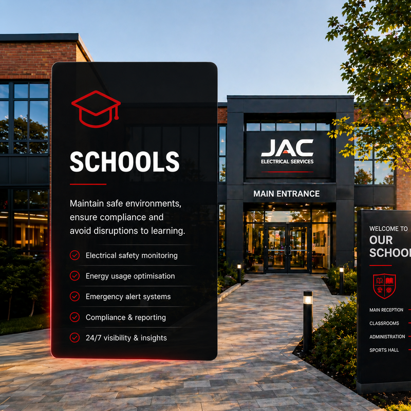 JAC Electrical Services electrical installation and maintenance support for education sites